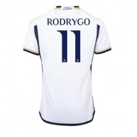 Fotballdrakt Herre Real Madrid Rodrygo Goes #11 Hjemmedrakt 2023-24 Kortermet
